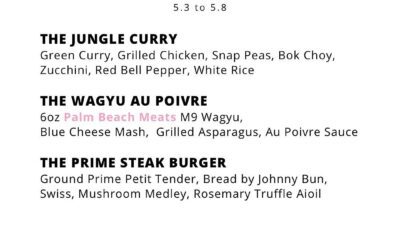By popular request Chef Cesar has a Prime Steak Burger on special this week! Also, come check out our @palmbeachmeats Wagyu Au Poivre and Jungle Curry. . . . #westpalmbeach #westpalm #wpb #westpalmbeachfl #westpalmbeachfood #southflorida #florida #palmbeach #palmbeachfoodie #palmbeachfood #palmbeachflorida #thesososendit #burger