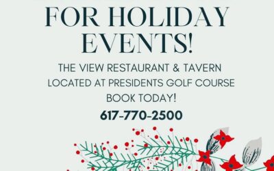 Any plans for the holidays yet? Come join us at The View for all of your festivities! Call to book today.